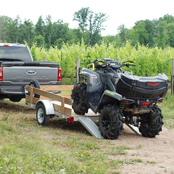 Stirling 5-ft x 8-ft Steel Utility Trailer ( 1250-lb Capacity ) 5266161