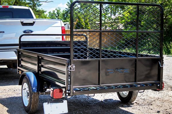 65093314.jpg DK2 5-ft x 7-ft Steel Utility Trailer with Ramp Gate ( 1639-lb Capacity ) 2491711
