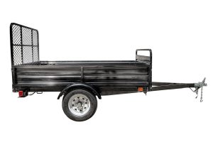 65093316.jpg DK2 5-ft x 7-ft Steel Utility Trailer with Ramp Gate ( 1639-lb Capacity ) 2491711