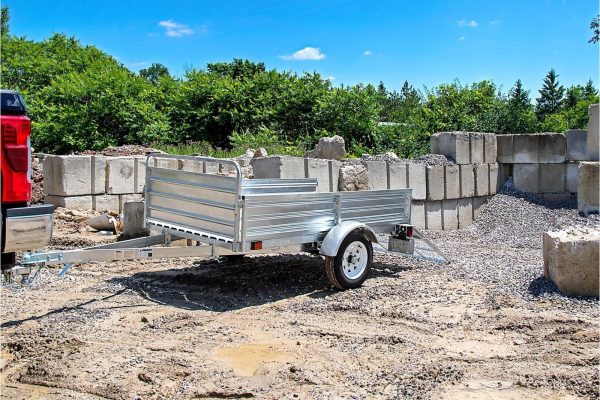 65101724.jpg DK2 5-ft x 7-ft Steel Utility Trailer with Ramp Gate ( 1639-lb Capacity ) 2491713