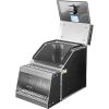 65947825.jpg Buyers Products 28-in x 24-in x 19-in Smooth Aluminum Step Box Truck Tool Box 1705285