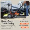 67286354.jpg SuperHandy 2800-lb Capacity 3-Wheel Orange Steel Dolly GUO041