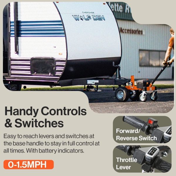 67286362.jpg SuperHandy Orange Steel Dolly 5396040