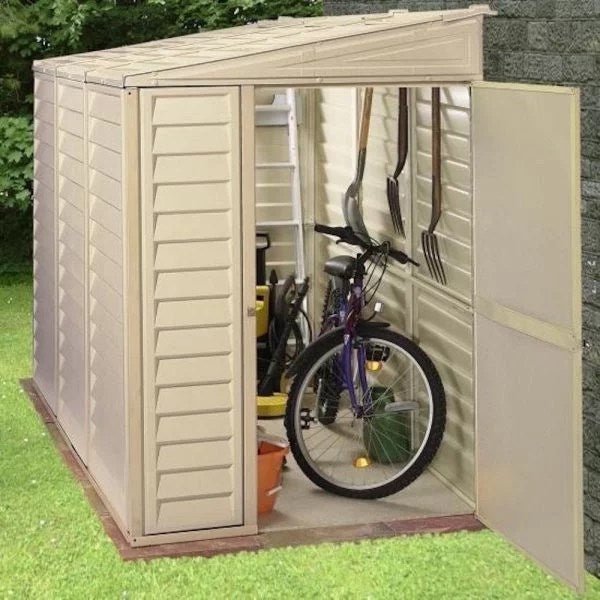 7-3-1-1.jpg Duramax 4ft x 8ft Sidemate Vinyl Resin Outdoor Storage Shed