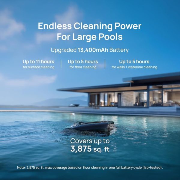 710s4BZB3LL._AC_SL1500_5e2711c3-4264-49e7-9553-a95ca99b1ea8.jpg Beatbot AquaSense 2 Pro Robotic Pool Cleaner – 5-in-1 Cordless Skimmer & Clarifier, App-Controlled, Smart Parking, Up to 3,875 Sq. Ft. – Obsidian
