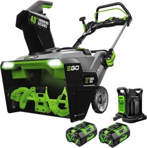 71GyA8h7j4L._AC_SL1500_1800x1800-1.jpg EGO Power+ SNT2405 24-Inch 56V Self-Propelled 2-Stage Cordless Electric Snow Blower with (2) 7.5Ah Batteries & Dual-Port Charger