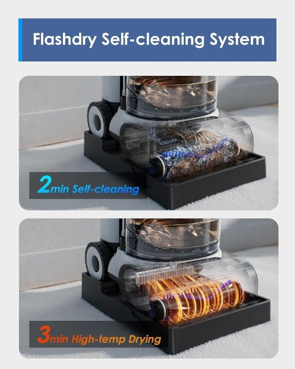 Tineco CARPET ONE Cruiser Smart Carpet Cleaner with Self-Cleaning & FlashDry