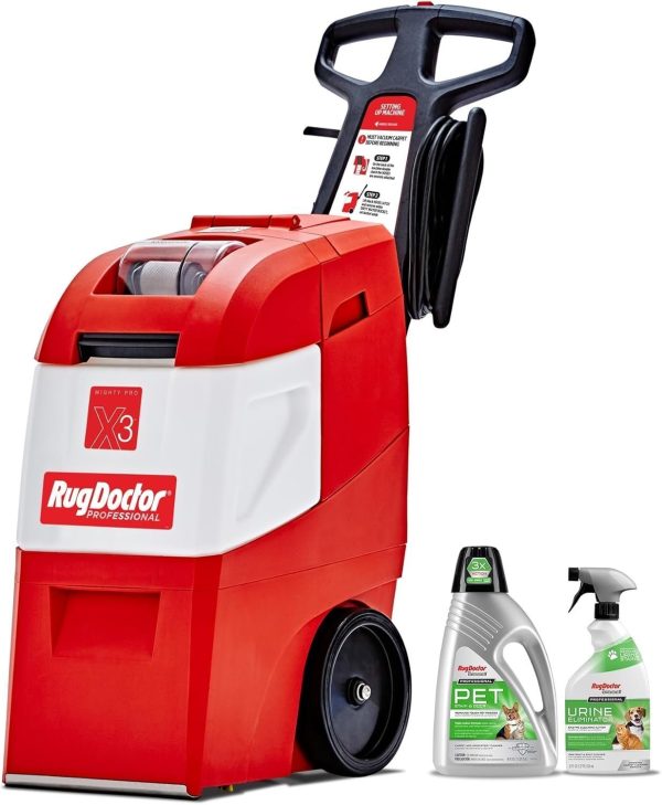 71LA59IWlHL._AC_SL1500-1.jpg Rug Doctor X3 Commercial Carpet Cleaner Pet Pro Pack with Stain & Odor Removers