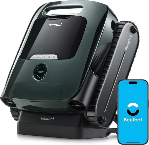 71LgwNYAlgL._AC_SL1500_ef332d8d-e39b-456b-a189-1acda8949d87.jpg Beatbot AquaSense 2 Pro Robotic Pool Cleaner – 5-in-1 Cordless Skimmer & Clarifier, App-Controlled, Smart Parking, Up to 3,875 Sq. Ft. – Obsidian