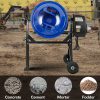 BILT HARD 4 Cu. Ft. Electric Cement Mixer – 550W Portable with Wheels