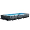 71gvqmhQgPL.jpg Intex 24ft x 12ft x 52in Ultra XTR Frame Rectangular Swimming Pool Set with Sand Filter Pump, Ladder, Ground Cloth, Cover and Robot Vacuum