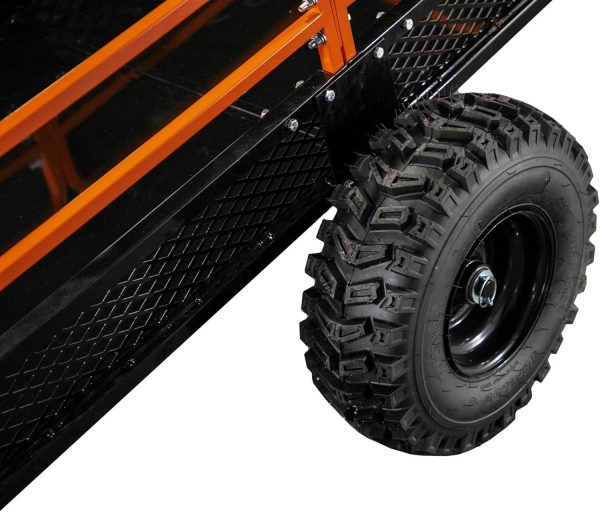 Impact Implements 1500 lb Utility Cargo Trailer with Pivot Dump for ATV, UTV, and Lawn Tractor