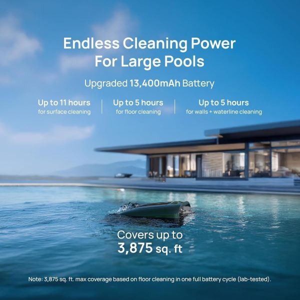 71vAb5D4EzL._AC_SL1500_68cc55d6-0e8f-48b3-acd9-11f4b41541a4.jpg Beatbot AquaSense 2 Pro Robotic Pool Cleaner – 5-in-1 Cordless Skimmer & Clarifier, App-Controlled, Smart Parking, Up to 3,875 Sq. Ft. – Obsidian