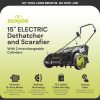 71wEiQwASuL._AC_SL1500-1.jpg Sun Joe AJ805E 13A Electric Dethatcher & Scarifier, 15 in.