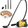 71wgCocalEL._AC_SX679_-1.jpg Eureka 3670M Canister Cleaner, Lightweight Powerful Vacuum for Carpets and Hard floors, w/ 5bags,Yellow