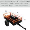 Impact Implements 1500 lb Utility Cargo Trailer with Pivot Dump for ATV, UTV, and Lawn Tractor