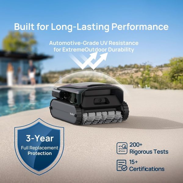 71zVs51OWhL._AC_SL1500_4e6625f0-c215-44cc-947f-ad9723a0fc7b.jpg Beatbot AquaSense 2 Pro Robotic Pool Cleaner – 5-in-1 Cordless Skimmer & Clarifier, App-Controlled, Smart Parking, Up to 3,875 Sq. Ft. – Obsidian