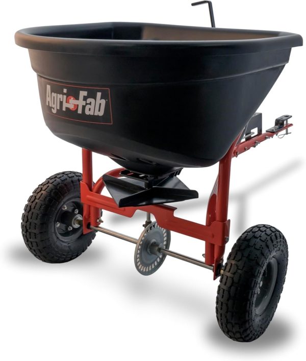 71zYd65oAaL._AC_SL1500-1.jpg Agri-Fab 45-0543 Tow-Behind 100 lb Lawn & Garden Spiker Seeder Spreader