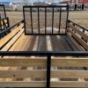 7×10 Heavy-Duty Utility Trailer – Single Axle with Wood Floor & LED Lights