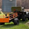 Impact Implements 1500 lb Utility Cargo Trailer with Pivot Dump for ATV, UTV, and Lawn Tractor