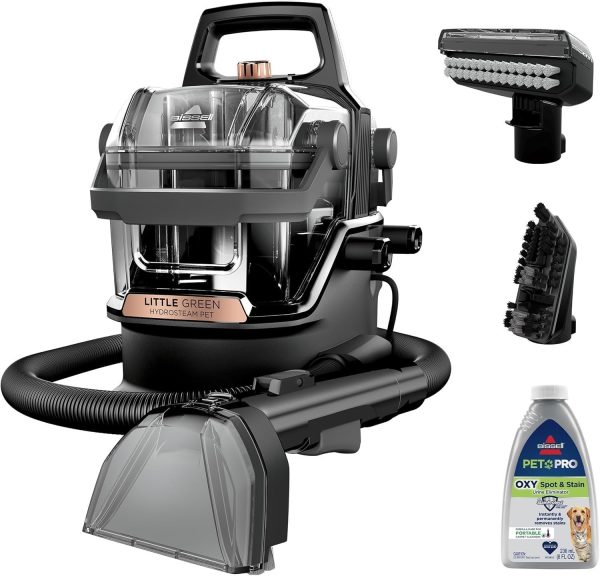 81LeGewL7iL._AC_SL1500-2.jpg BISSELL Little Green HydroSteam 3618 Portable Carpet & Upholstery Cleaner