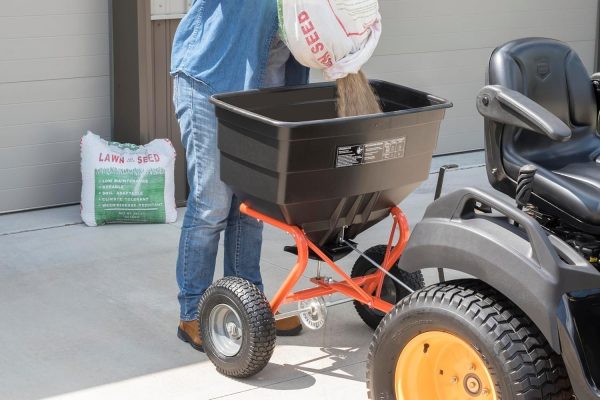 81SoQ4f0wAL._AC_SL1500-1.jpg Agri-Fab 45-0543 Tow-Behind 100 lb Lawn & Garden Spiker Seeder Spreader