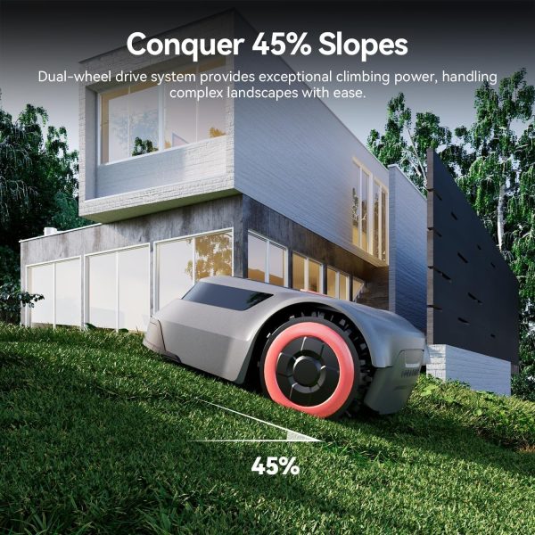 Redkey MGC1000 Robot Lawn Mower for 0.25 Acre with Auto Recharge
