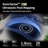 Beatbot Aquasense Pro Cordless Pool Cleaner Robot – Clarifies Water, Cleans Surface, Floor, Walls and Waterline, Intelligent Path Optimization, Surface Parking – Dark Blue