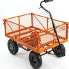 81dr50j1YUL._AC_SL1500-1.jpg SuperHandy Electric-Assist Garden Cart, 5.7 Cu Ft, 440 lbs Load, All-Terrain Wheels