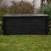 81nVTyHrc7L._AC_SL1500.jpg Keter Westwood 150-Gallon Resin Outdoor Storage Box | Weather-Resistant Deck Bin for Patio Cushions, Garden Tools & Pool Accessories – Dark Grey
