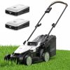 81qAGmVKQtL.jpg Litheli 13″ 20V Cordless Lawn Mower with 4.0Ah Battery