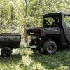 Impact Implements 1500 lb Utility Cargo Trailer with Pivot Dump for ATV, UTV, and Lawn Tractor