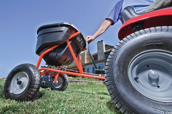 91JnY_dBAHL._AC_SL1500-1.jpg Agri-Fab 45-0543 Tow-Behind 100 lb Lawn & Garden Spiker Seeder Spreader