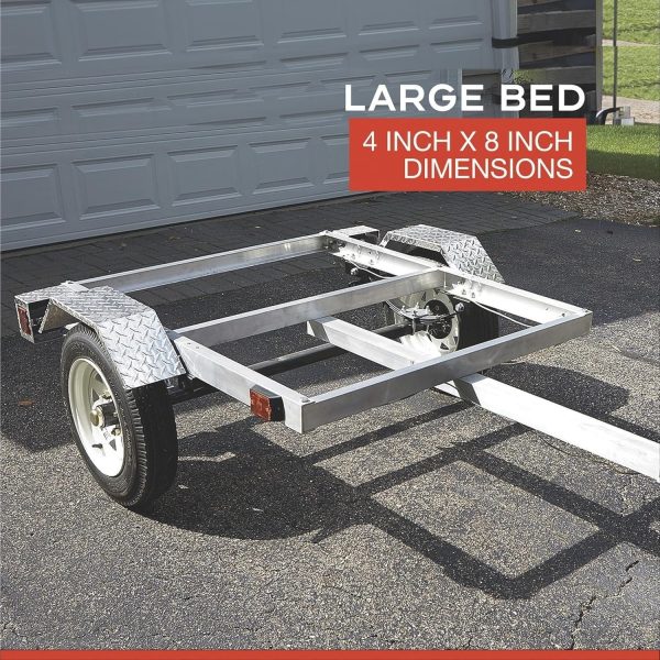91RoTYHCndL._AC_SL1500-3.jpg Ultra-Tow 40in. x 48in. Aluminum Utility Trailer Kit – 1060-Lb. Load Capacity