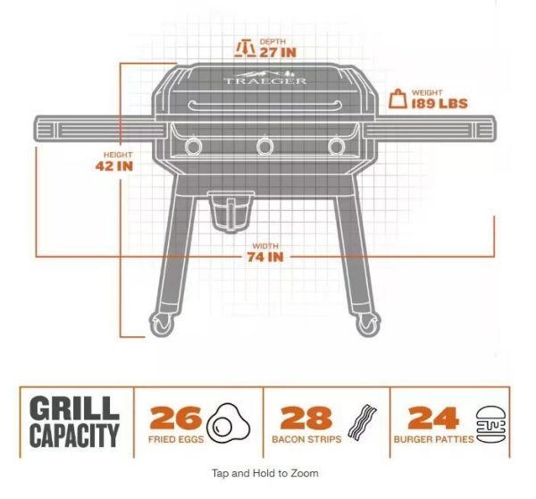 990360-12.jpg Traeger Flat Top Grill Flatrock™ Griddle