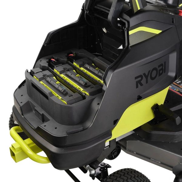 Brushless 80V Hp 46-Inch Cordless Lawn Tractor Battery Powered