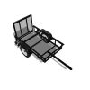 Carry-On Trailer 4-ft x 7-ft Steel Mesh Utility Trailer