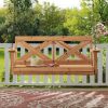Backyard_Discovery_Front_Porch_Swing_1_8f38b4d7-df73-404f-8a02-c0dcc9945c6b.jpg Cedar Farmhouse Porch Swing Light Brown