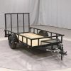 CO5.5X10GWPTLED_0_Co5.5X10Gwptled-100.jpg 5.5 X 10 Carry-On Utility Pipe Top w/ Mesh Tongue Box Trailer
