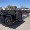 6×12 Dual Axle Dump Trailer 12K Heavy-Duty Capacity