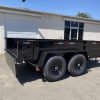 6×12 Dual Axle Dump Trailer 12K Heavy-Duty Capacity