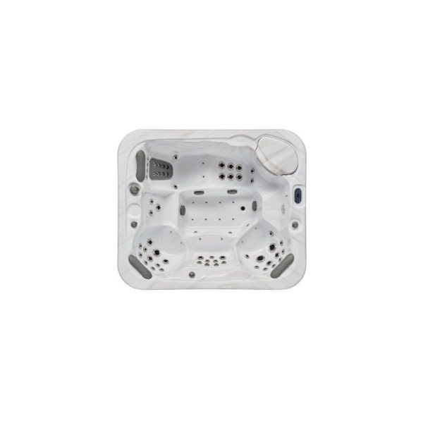 Danika 5-person 68-jet Hot Tub With Bluetooth In Gray