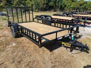 IMG_0370-600x450-1_09c537b8-1405-4c5d-9bb8-2cffcd1ac83c.jpg Big Tex 35SA-14BKRSX Single Axle ATV Trailer 83″x14′ Black