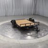 ITLT6.510SA_1002000300_BLACK-100.jpg 6.5 X 10 Interstate Single Axle Golf Cart Tilt Trailer
