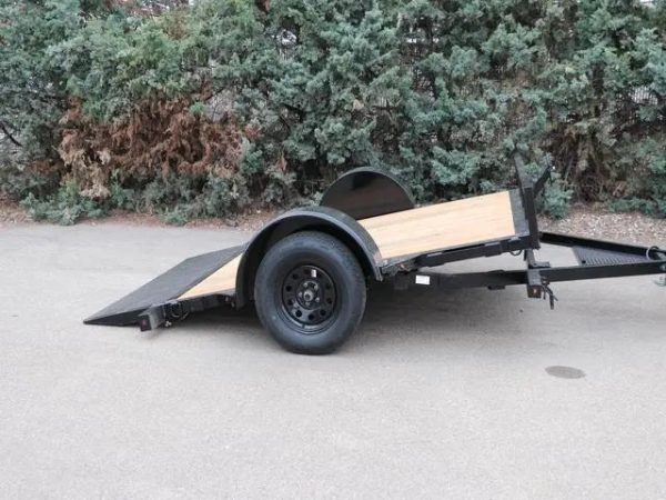ITLT6.510SA_1002000300_BLACK-110.jpg 6.5 X 10 Interstate Single Axle Golf Cart Tilt Trailer