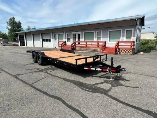 ITLT722TA5_1006000600_BLACK-101.jpg Interstate 7 X 22 Hydraulic Tilt 14K Trailer
