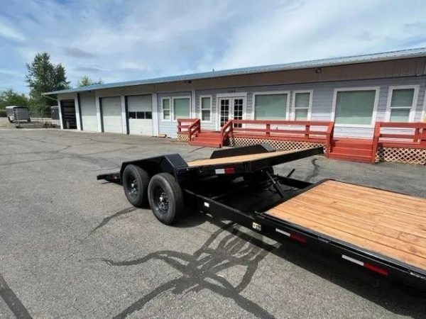 ITLT722TA5_1006000600_BLACK-103.jpg Interstate 7 X 22 Hydraulic Tilt 14K Trailer