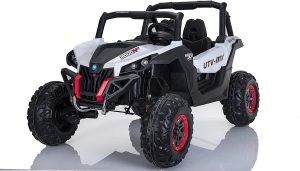 LightningUTV-wht.jpg Best Ride On Cars Lightning UTV with 4 Motors-12V-White
