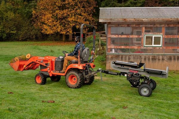 OR25TBS-1_being_towed_shrunk_d5e98784-36e7-448f-90e5-3c0ed59535b1.jpg Oregon® 30-Ton 196cc Kohler SH265 Horizontal / Vertical Log Splitter (OR30TKO-1)