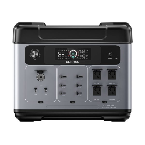 OUKITEL P2001 Plus Portable Power Station 2400W/2048Wh